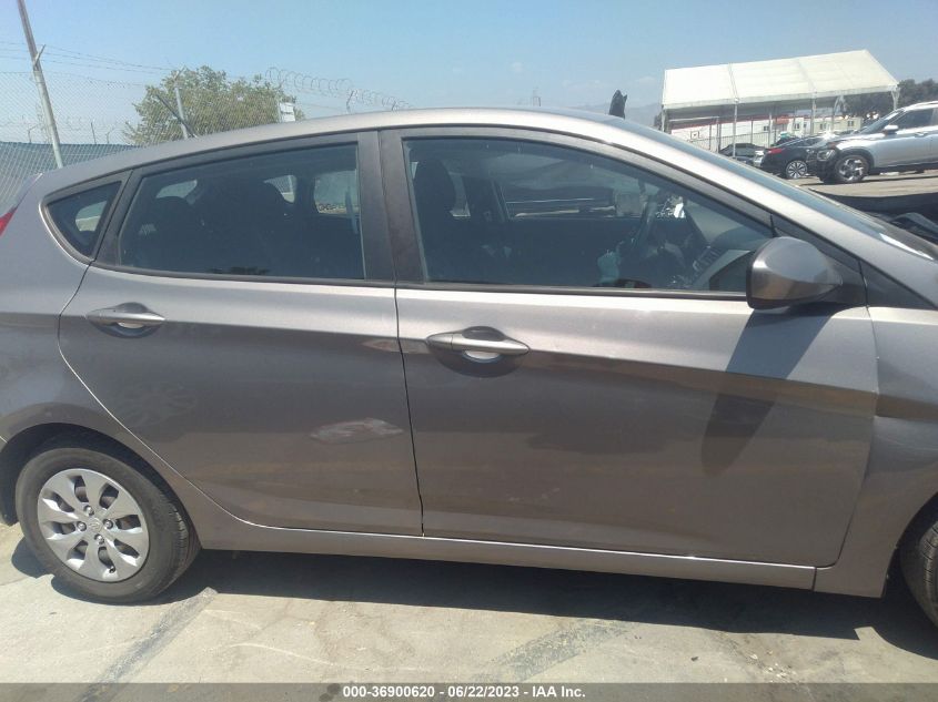 2017 HYUNDAI ACCENT SE - KMHCT5AE5HU363101