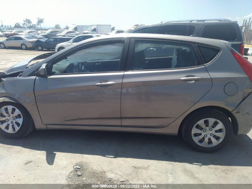 2017 HYUNDAI ACCENT SE - KMHCT5AE5HU363101