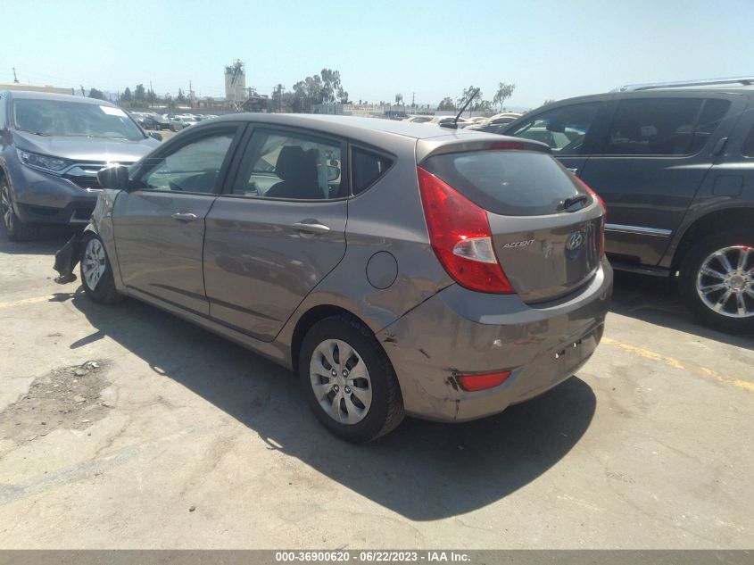 2017 HYUNDAI ACCENT SE - KMHCT5AE5HU363101