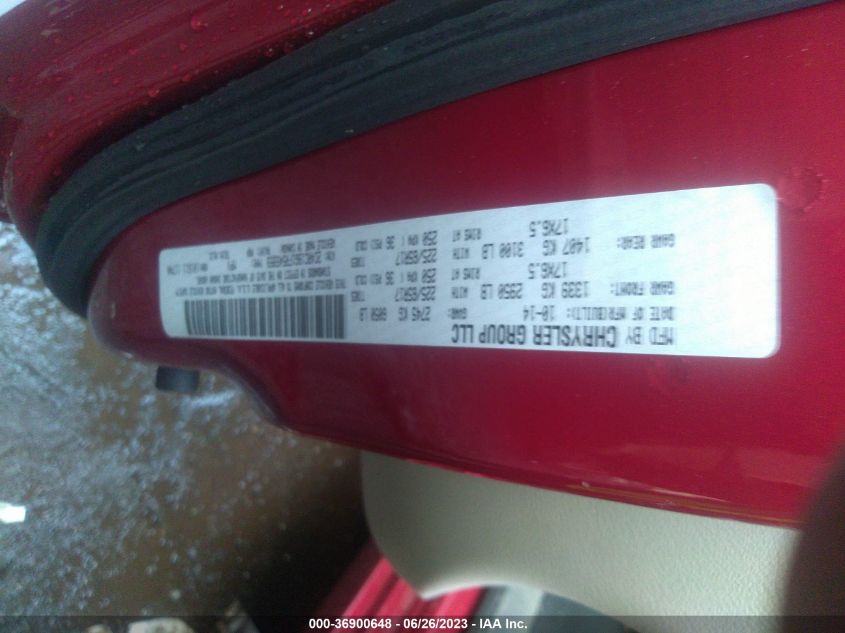 2015 CHRYSLER TOWN & COUNTRY TOURING - 2C4RC1BG1FR545959