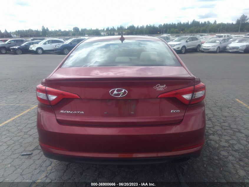 2016 HYUNDAI SONATA 1.6T ECO - 5NPE24AA5GH425239