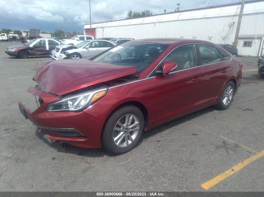 2016 HYUNDAI SONATA 1.6T ECO - 5NPE24AA5GH425239