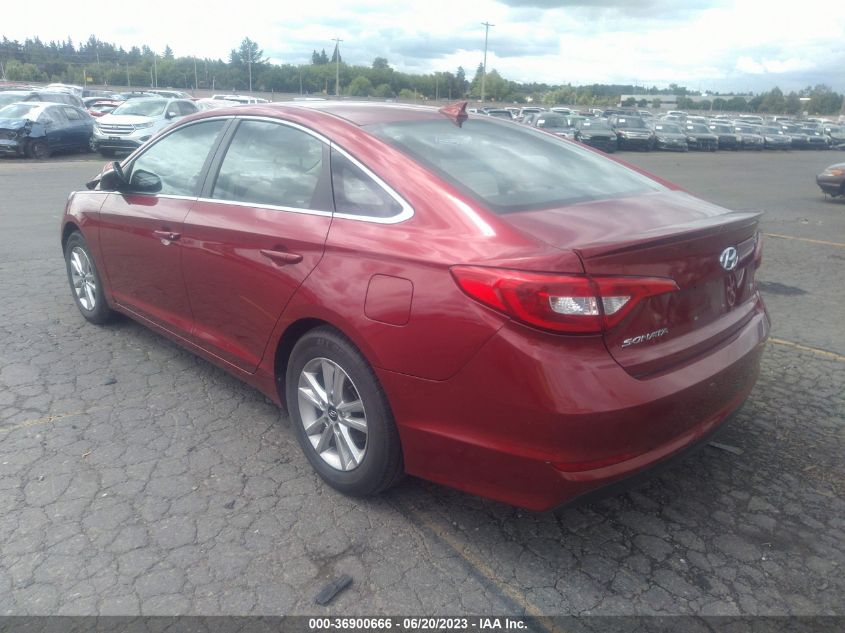 2016 HYUNDAI SONATA 1.6T ECO - 5NPE24AA5GH425239