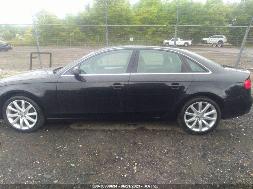 2013 AUDI A4 PREMIUM PLUS - WAUFFAFL0DN035076