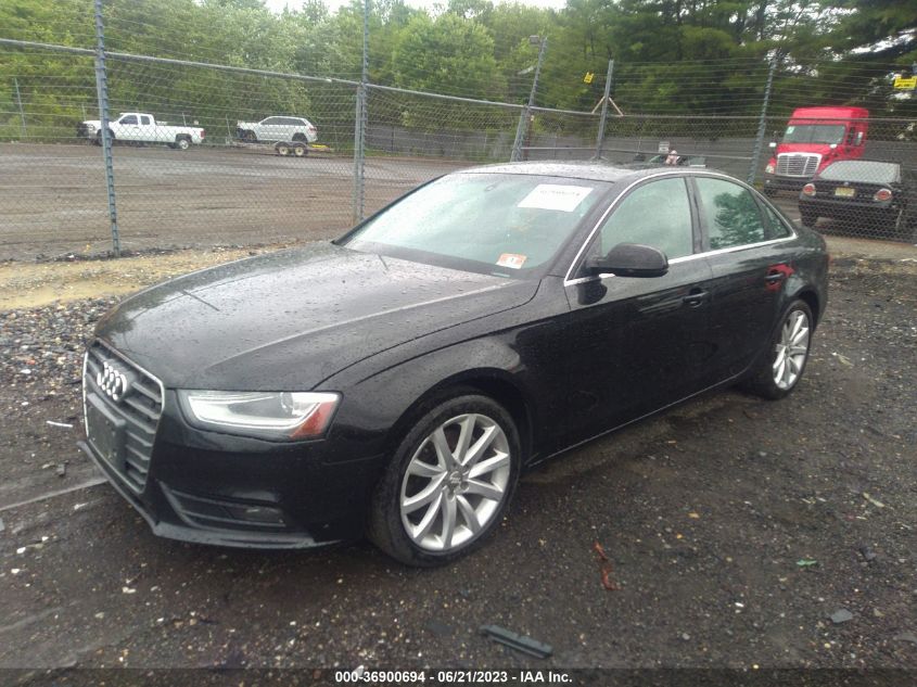 2013 AUDI A4 PREMIUM PLUS - WAUFFAFL0DN035076