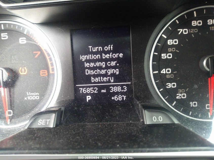 2013 AUDI A4 PREMIUM PLUS - WAUFFAFL0DN035076