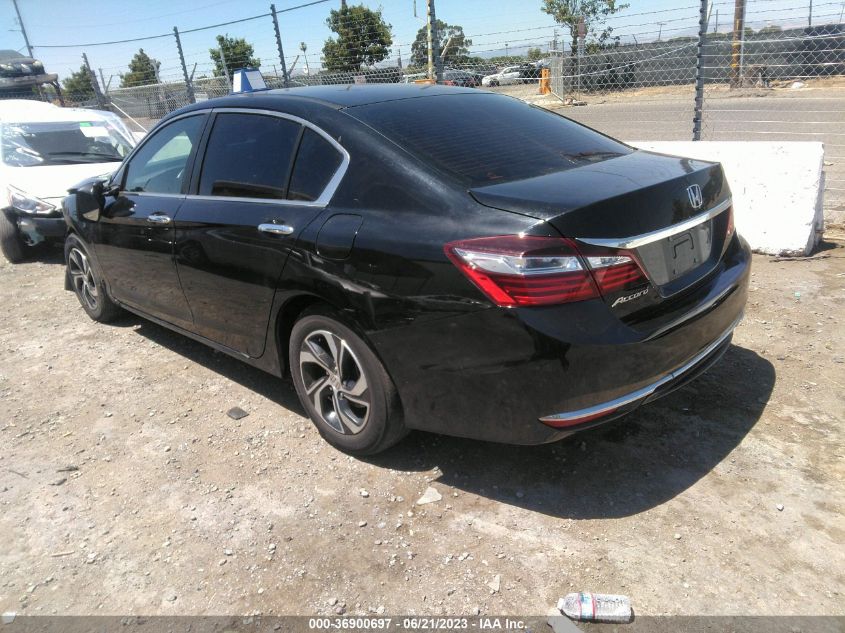 2017 HONDA ACCORD SEDAN LX - 1HGCR2F39HA172664
