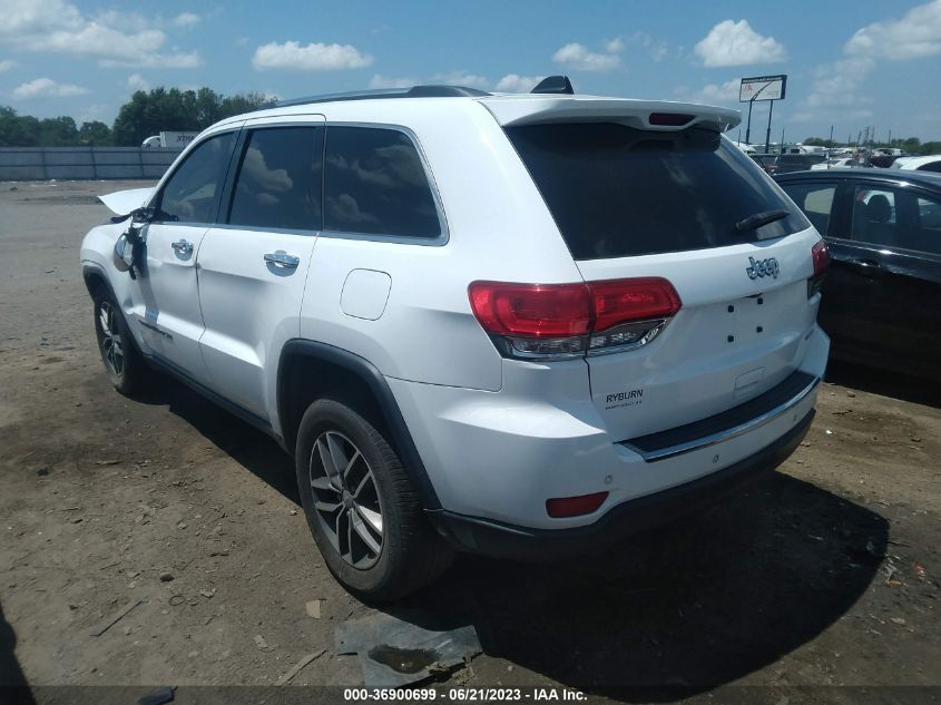 2017 JEEP GRAND CHEROKEE LIMITED - 1C4RJEBG1HC756894