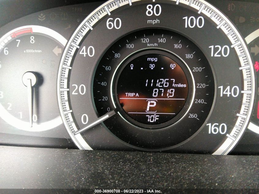 2015 HONDA ACCORD SEDAN EX - 1HGCR2F71FA062725