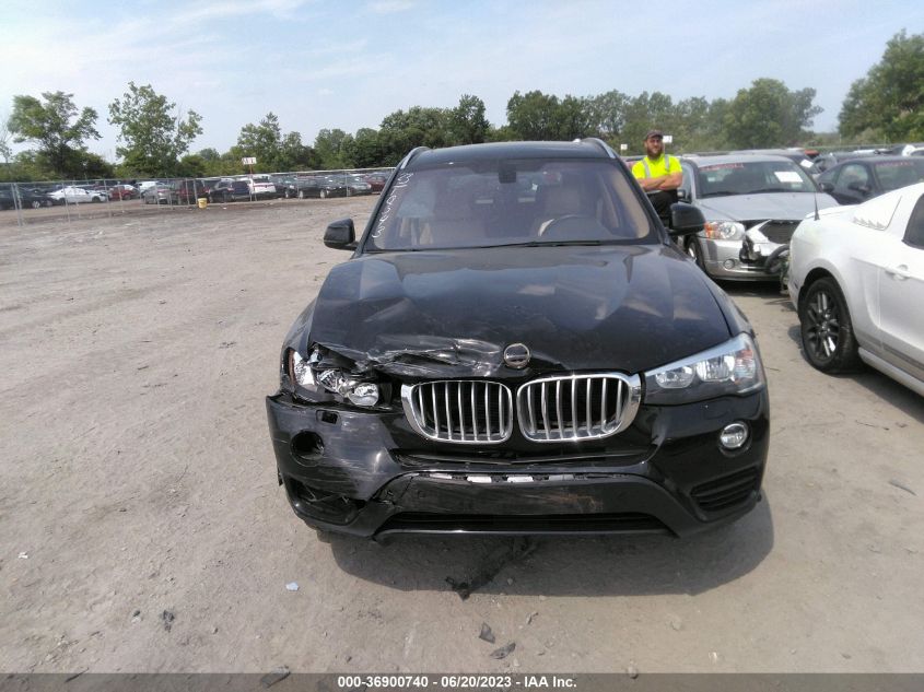 2017 BMW X3 XDRIVE28I - 5UXWX9C37H0W71854