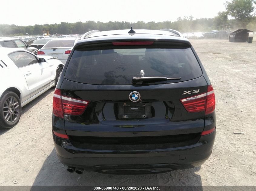 2017 BMW X3 XDRIVE28I - 5UXWX9C37H0W71854