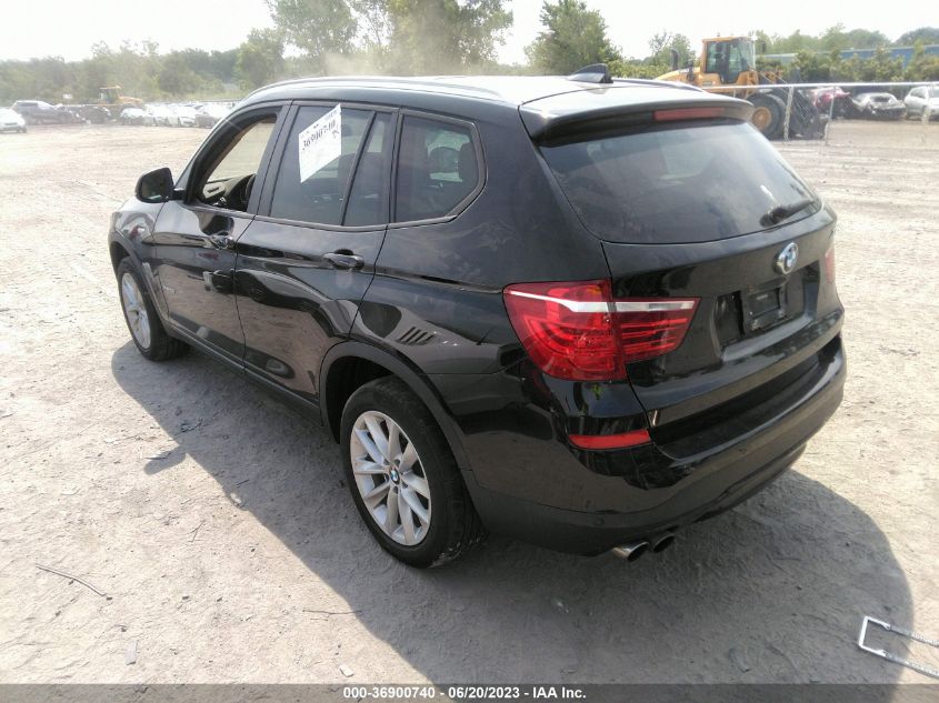 2017 BMW X3 XDRIVE28I - 5UXWX9C37H0W71854
