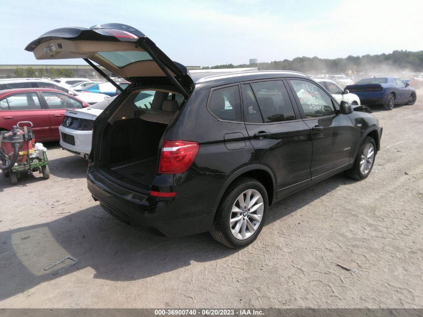 2017 BMW X3 XDRIVE28I - 5UXWX9C37H0W71854