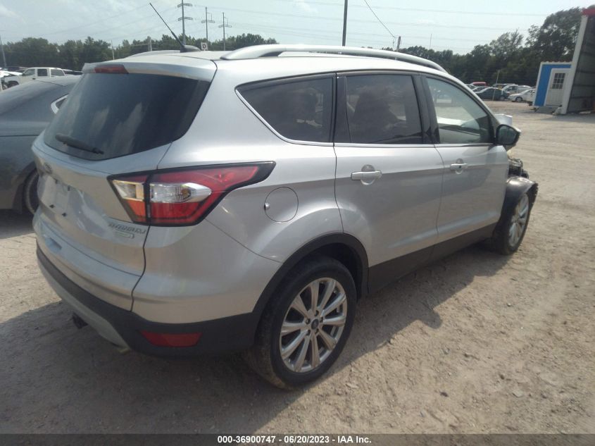 2017 FORD ESCAPE TITANIUM - 1FMCU0J99HUD04541