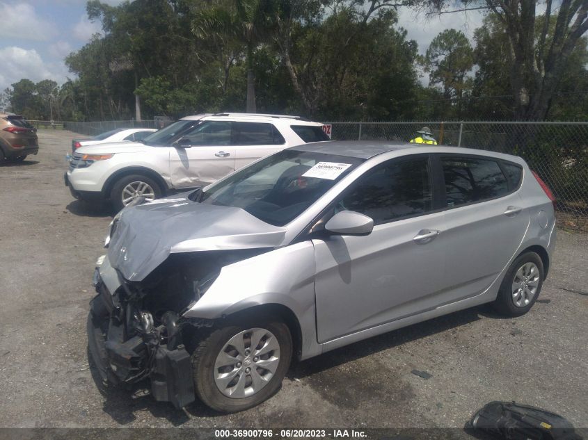 2016 HYUNDAI ACCENT SE - KMHCT5AE9GU261296