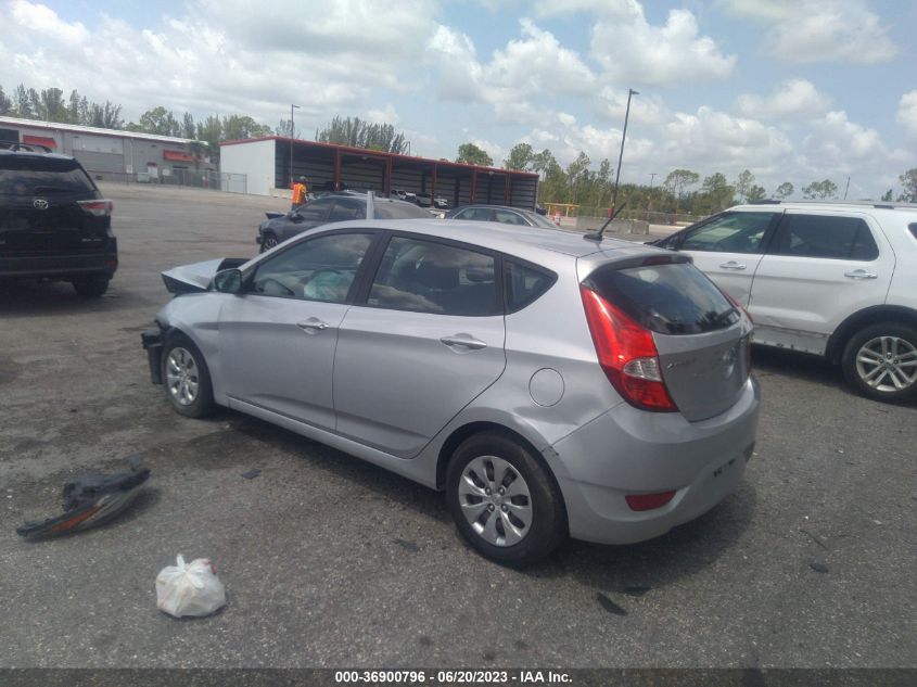 2016 HYUNDAI ACCENT SE - KMHCT5AE9GU261296
