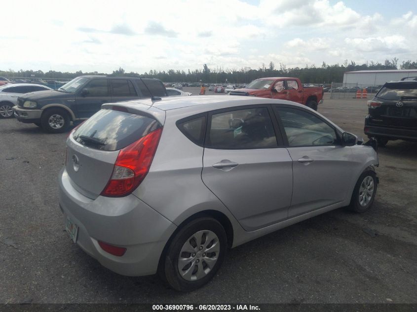 2016 HYUNDAI ACCENT SE - KMHCT5AE9GU261296