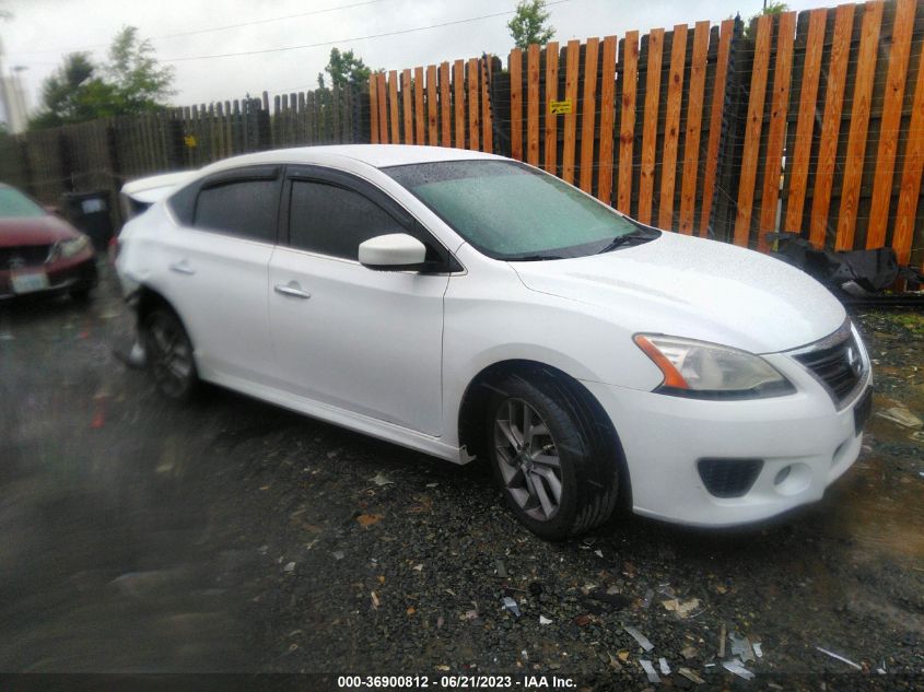 2014 NISSAN SENTRA SR - 3n1ab7ap1ey324187