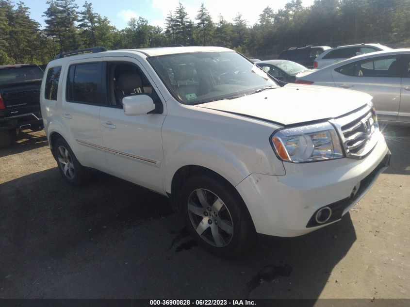 2014 HONDA PILOT TOURING - 5FNYF4H95EB036528