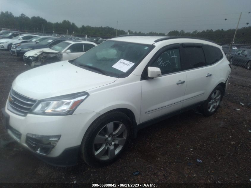 2015 CHEVROLET TRAVERSE LTZ - 1GNKVJKD6FJ329103
