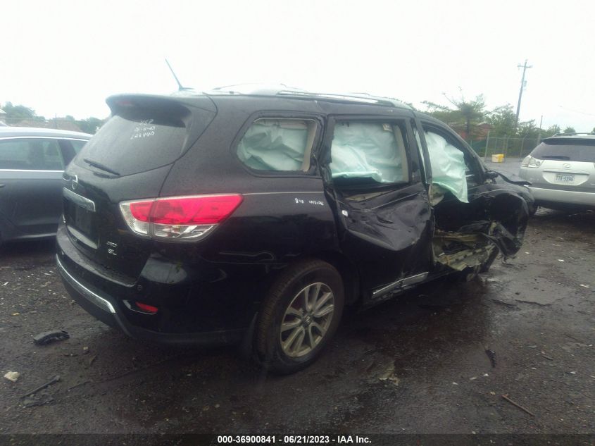 2014 NISSAN PATHFINDER SL - 5N1AR2MM8EC726578