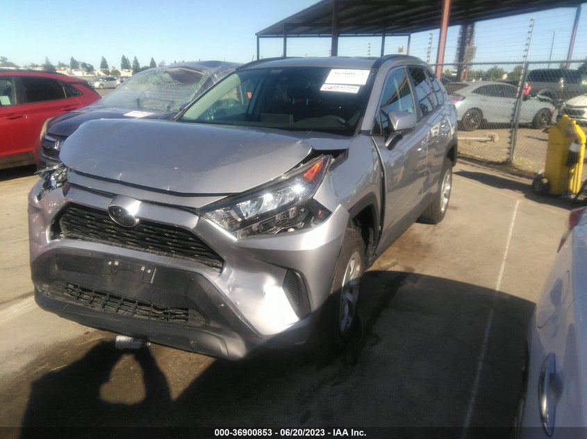 VIN 2T3K1RFV7MC105344 2021 TOYOTA RAV4 LE
