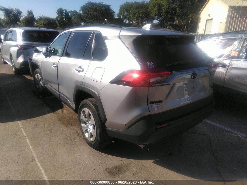 VIN 2T3K1RFV7MC105344 2021 TOYOTA RAV4 LE