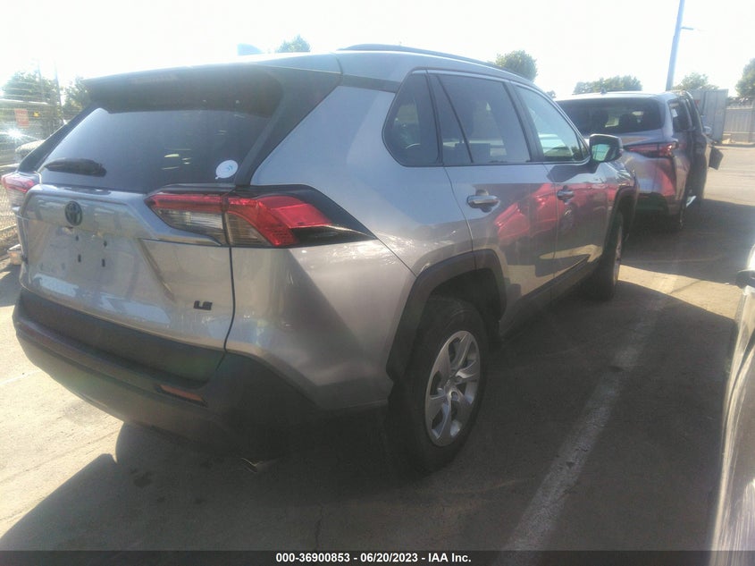 VIN 2T3K1RFV7MC105344 2021 TOYOTA RAV4 LE