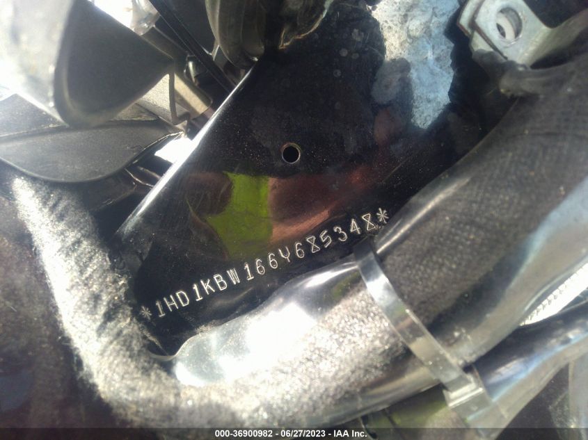 2006 HARLEY-DAVIDSON FLHXI 1HD1KBW166Y685348