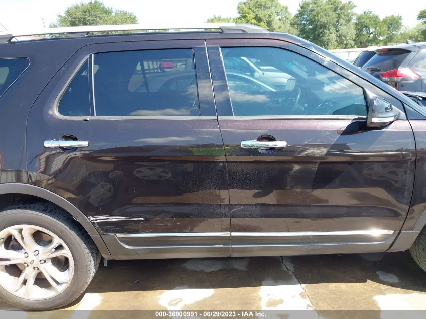 2013 FORD EXPLORER LIMITED - 1FM5K7F88DGB99216