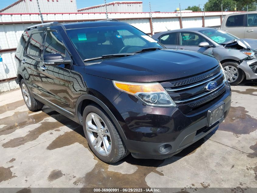 2013 FORD EXPLORER LIMITED - 1FM5K7F88DGB99216