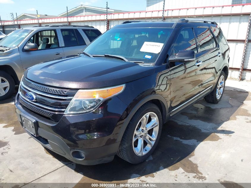 2013 FORD EXPLORER LIMITED - 1FM5K7F88DGB99216