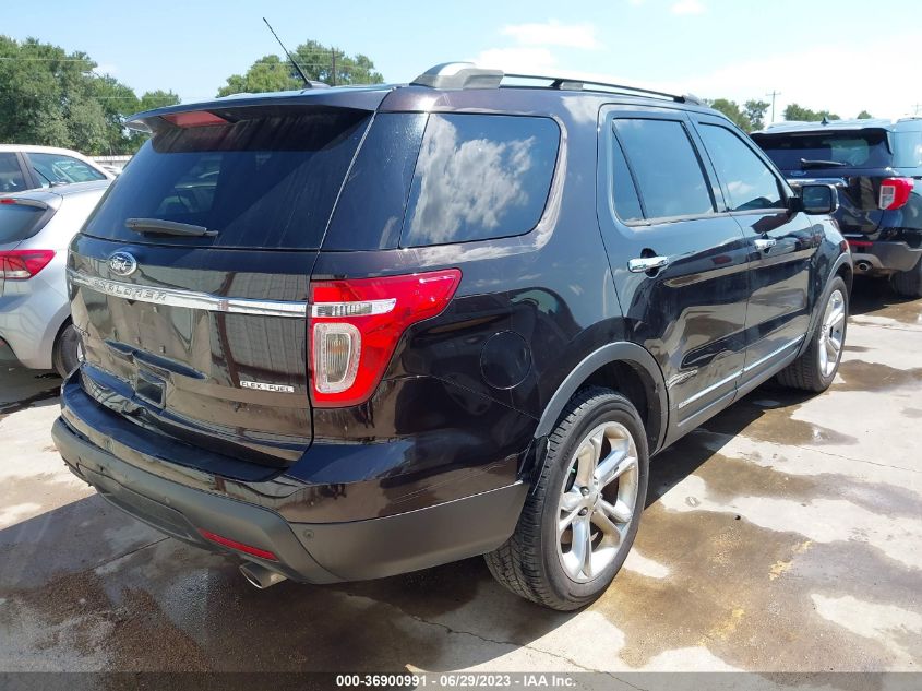 2013 FORD EXPLORER LIMITED - 1FM5K7F88DGB99216