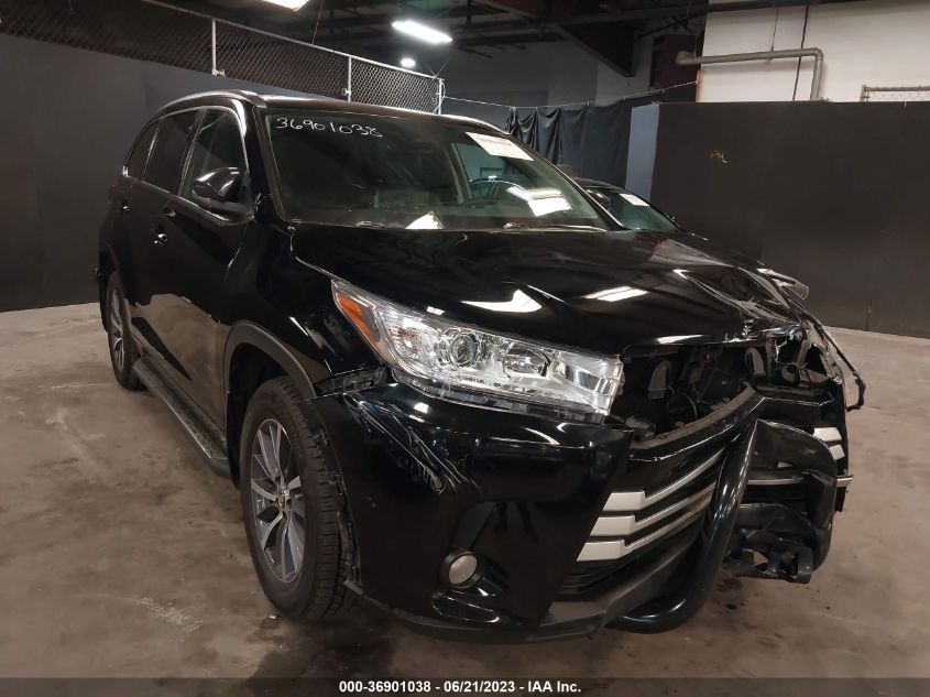 2017 TOYOTA HIGHLANDER XLE/SE - 5TDJZRFH8HS378863