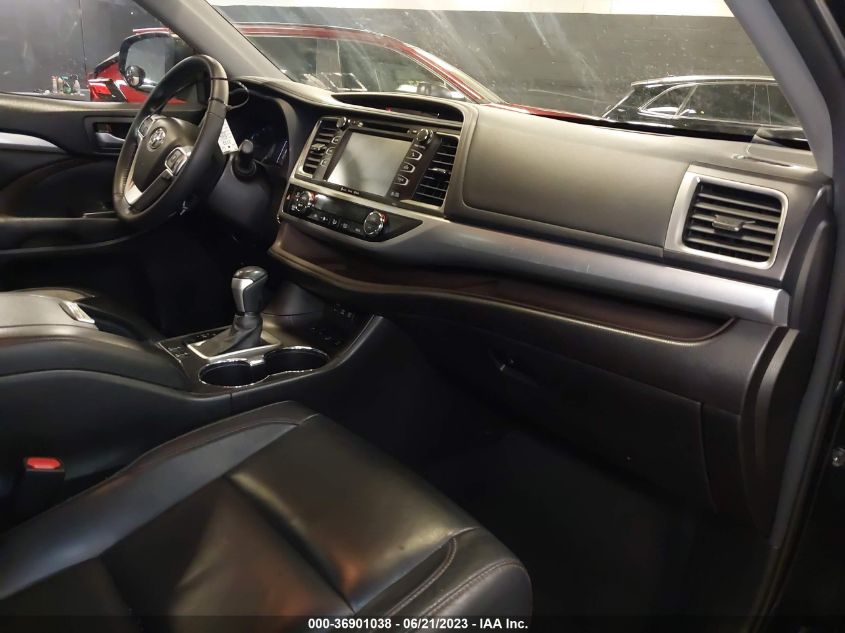 2017 TOYOTA HIGHLANDER XLE/SE - 5TDJZRFH8HS378863