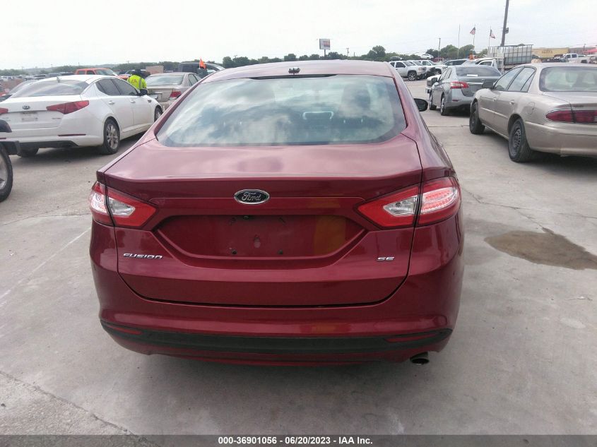 2016 FORD FUSION SE - 3FA6P0H79GR319095