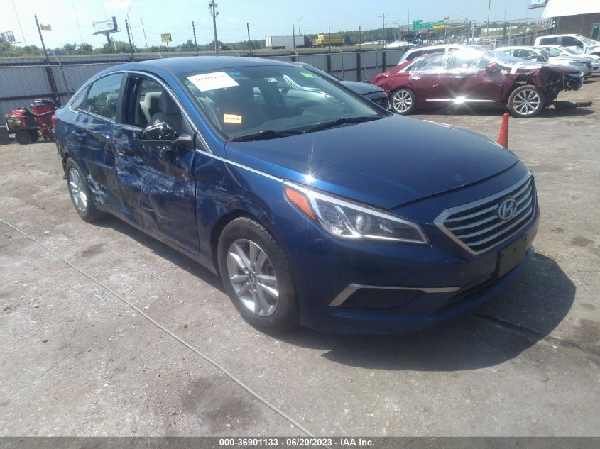 2017 HYUNDAI SONATA 2.4L - 5NPE24AF7HH578346