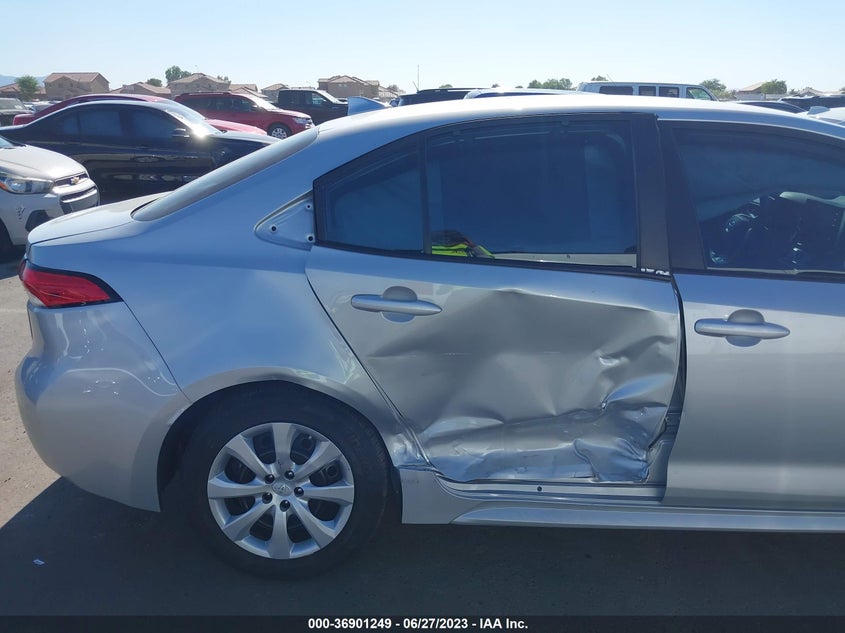 VIN 5YFEPRAE6LP145361 2020 TOYOTA COROLLA LE