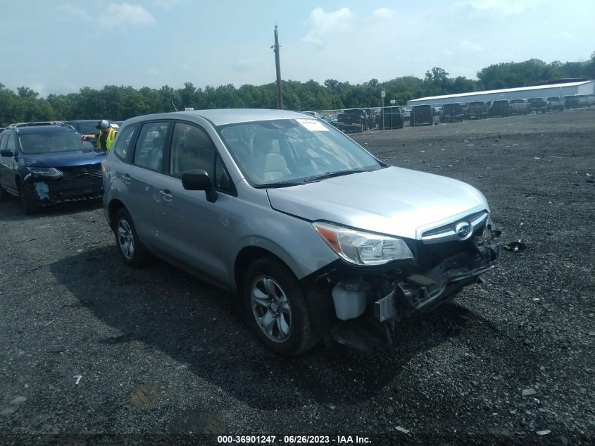 2014 SUBARU FORESTER 2.5I - JF2SJAAC8EH412505
