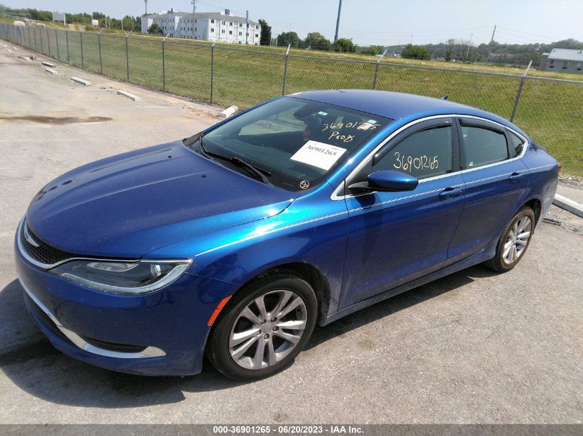 2015 CHRYSLER 200 LIMITED - 1C3CCCABXFN662500
