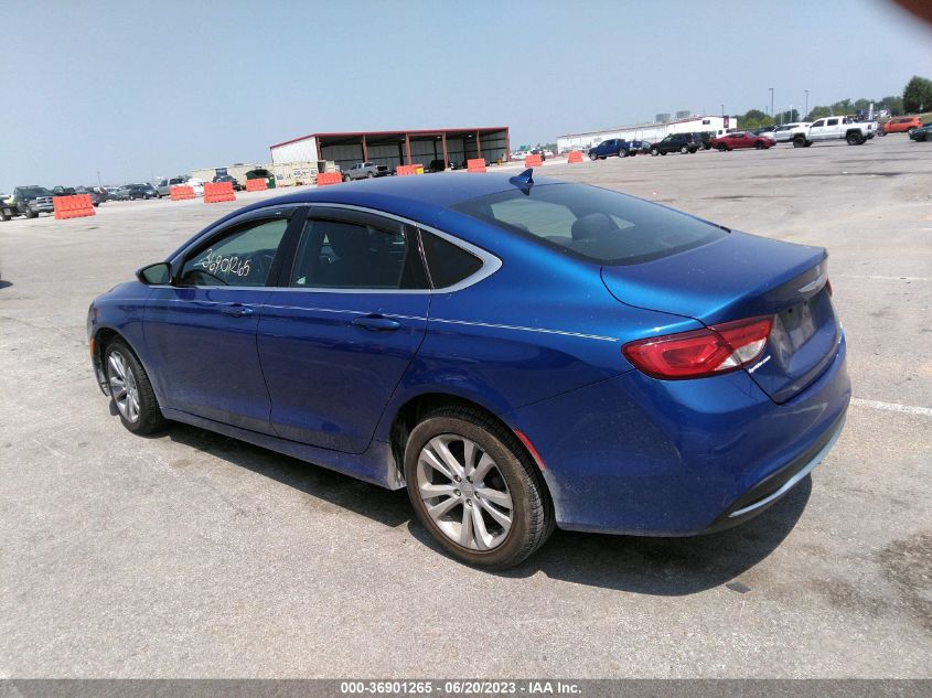 2015 CHRYSLER 200 LIMITED - 1C3CCCABXFN662500