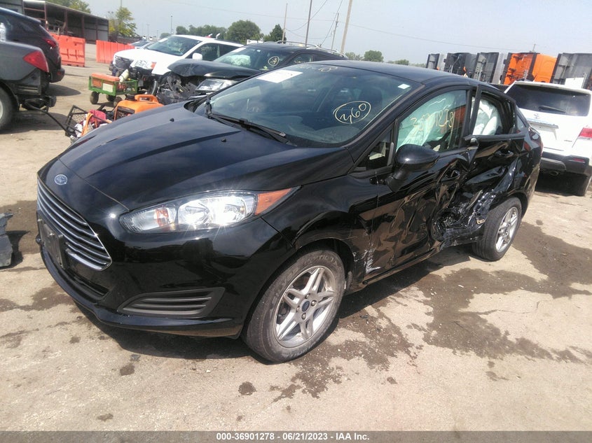 VIN 3FADP4BJ8KM117244 2019 FORD FIESTA SE