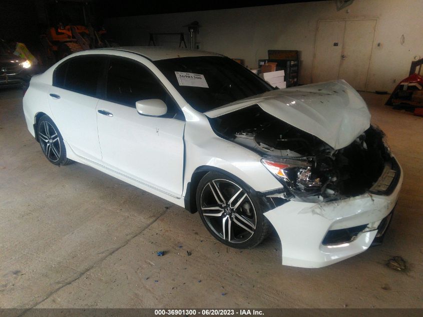 2017 HONDA ACCORD SEDAN SPORT - 1HGCR2F5XHA236664