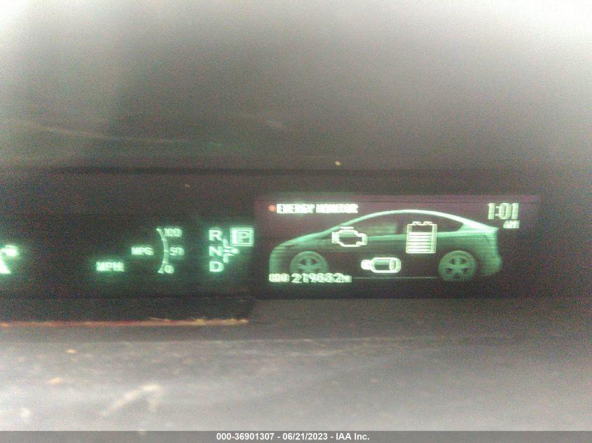 2013 TOYOTA PRIUS ONE/TWO/THREE/FOUR/FIVE - JTDKN3DU0D0355152