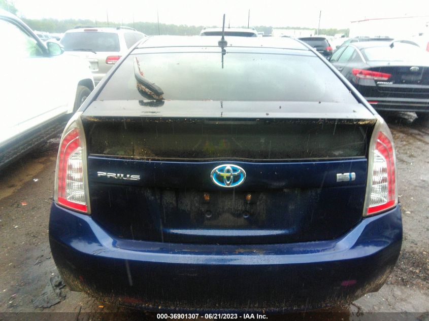 2013 TOYOTA PRIUS ONE/TWO/THREE/FOUR/FIVE - JTDKN3DU0D0355152