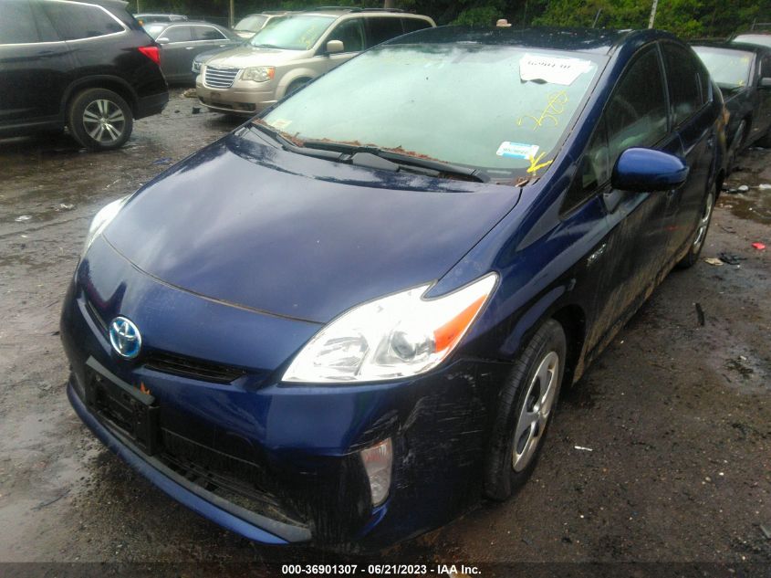 2013 TOYOTA PRIUS ONE/TWO/THREE/FOUR/FIVE - JTDKN3DU0D0355152