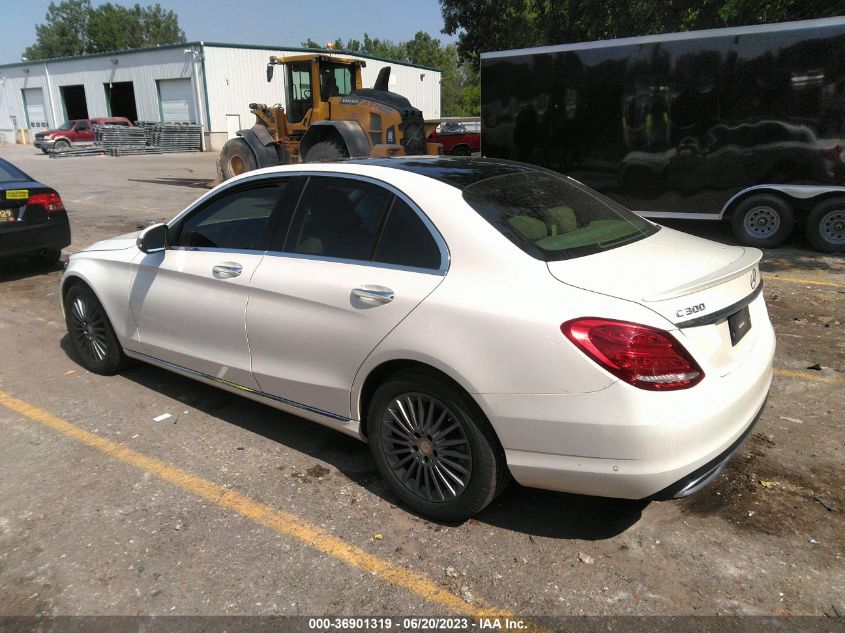 2016 MERCEDES-BENZ C-CLASS C 300 - 55SWF4KB4GU139444