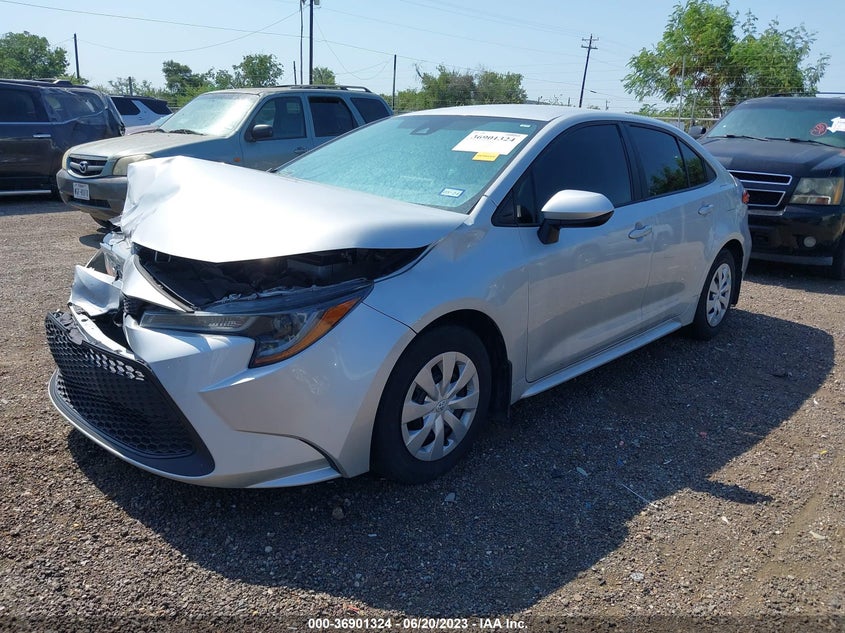 VIN 5YFDPRAE1LP129435 2020 TOYOTA COROLLA L