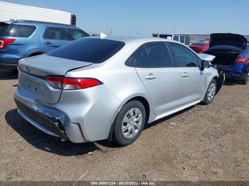 VIN 5YFDPRAE1LP129435 2020 TOYOTA COROLLA L