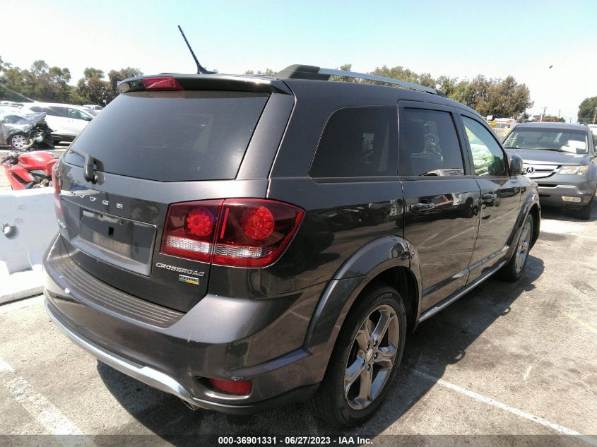 2017 DODGE JOURNEY CROSSROAD PLUS - 3C4PDCGG8HT548107